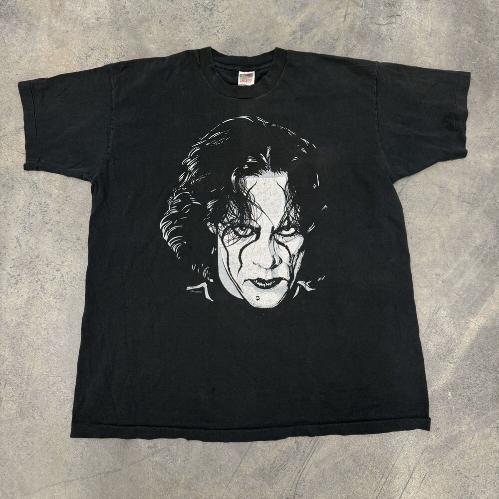 Sting WCW NWO Vintage T-Shirt Black Single Stitch Size 2XL